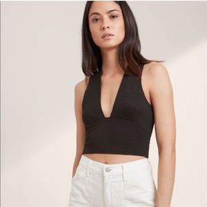 Aritzia Wilfred free valeria crop XS